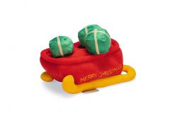 Beeztees Hide and Seek Kerstslee Pluche hondenspeelgoed