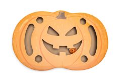 Beeztees Halloween Krabkarton Pompoen kattenspeelgoed