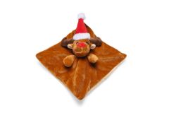 Beeztees Kerst Knuffeldoek Rendier hondenspeelgoed