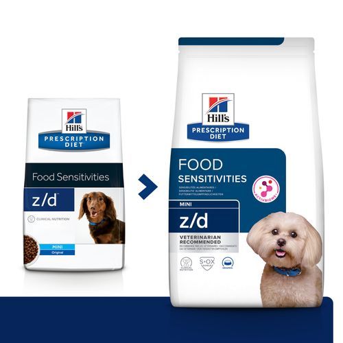 Hill's Prescription Diet z/d Mini Food Sensitivities hondenvoer