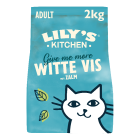 Lily's Kitchen Fishermans Feast Witvis met Zalm kattenvoer