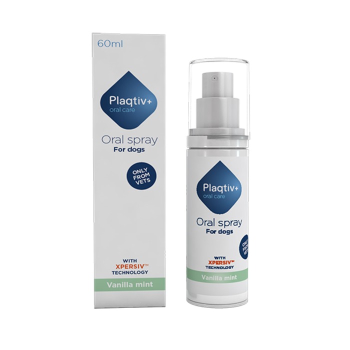 Plaqtiv+ tandverzorging mondspray hond 60ml