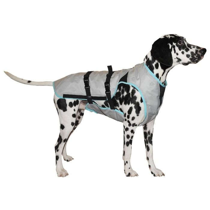 Suitical dry cooling vest hond zilver l 60-85x65-85 cm
