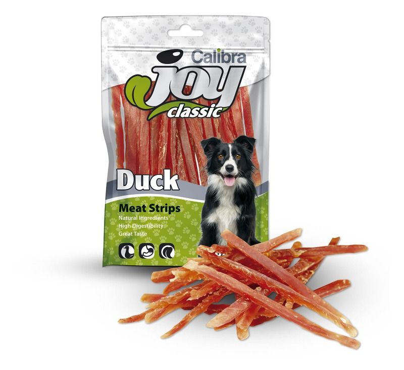 Calibra Joy Classic Dog - Duck Strips 80 gram