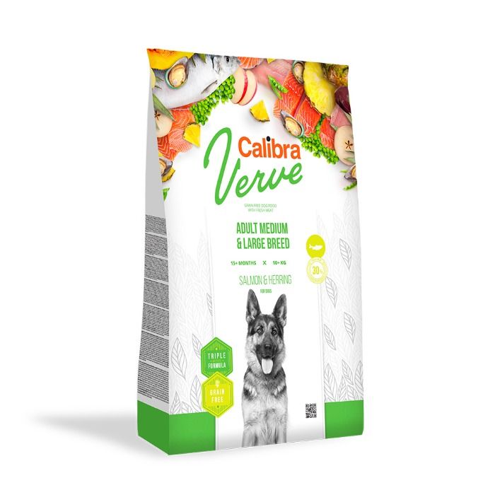 Calibra Verve Grain Free - Adult M&L Dog - Salmon & Herring 2 kg
