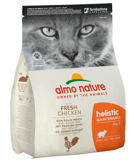 Almo Nature Holistic kat kip en rijst 2kg