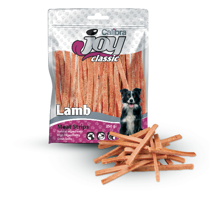 Calibra Joy Classic Dog - Lamb Strips 250 gram