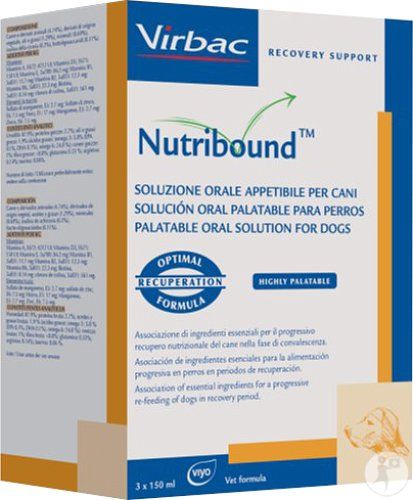 Virbac Nutribound Hond 3 x 150ml