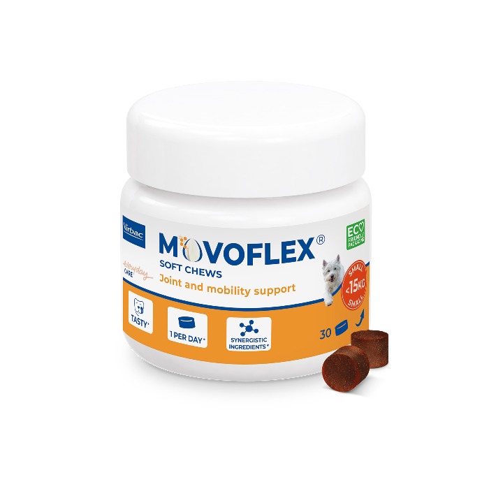 Virbac Movoflex soft chews S < 15 kilo