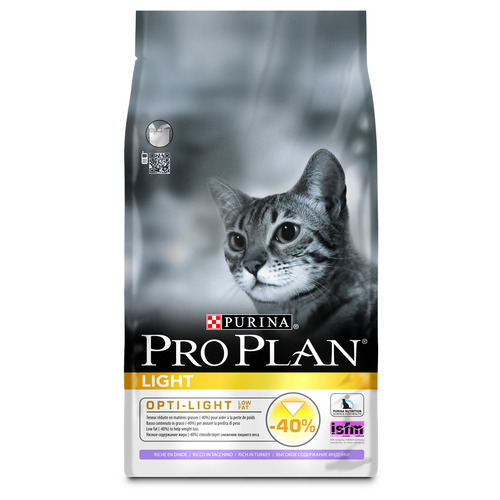 Purina Pro Plan Cat Adult 1+ Light 1,5 kg Kalkoen & Rijst