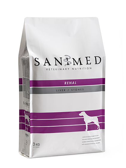 Sanimed Renal droogvoer hond 3 kilo