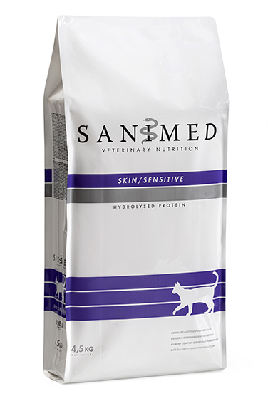 Sanimed Skin/Sensitive droogvoer kat 4,5 kilo