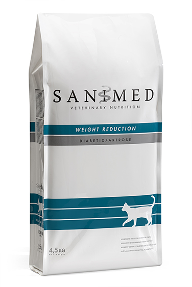 Sanimed Weight Reduction droogvoer kat 4,5 kilo