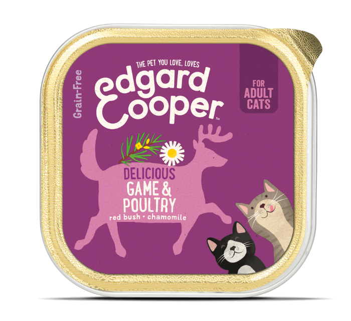 Edgard & Cooper Kat gevogelte & wild Kuipje 85gr