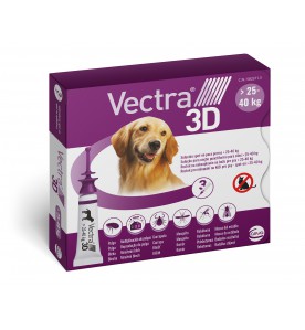 VECTRA 3D Hond Anti Vlooien- en Tekendruppels