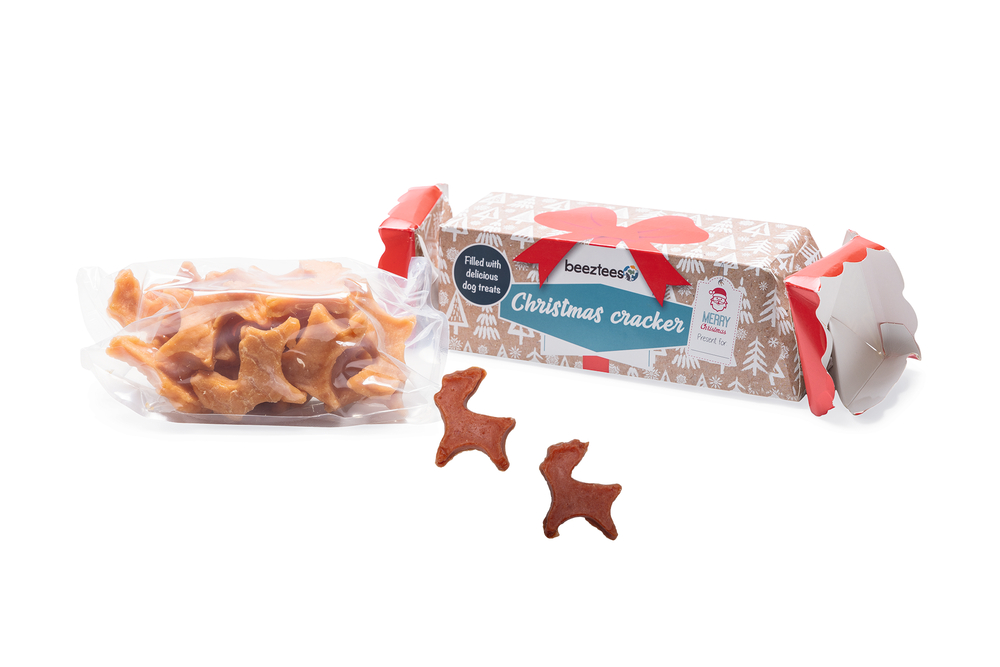 Beeztees Kerst Cracker hondensnacks 160 gram