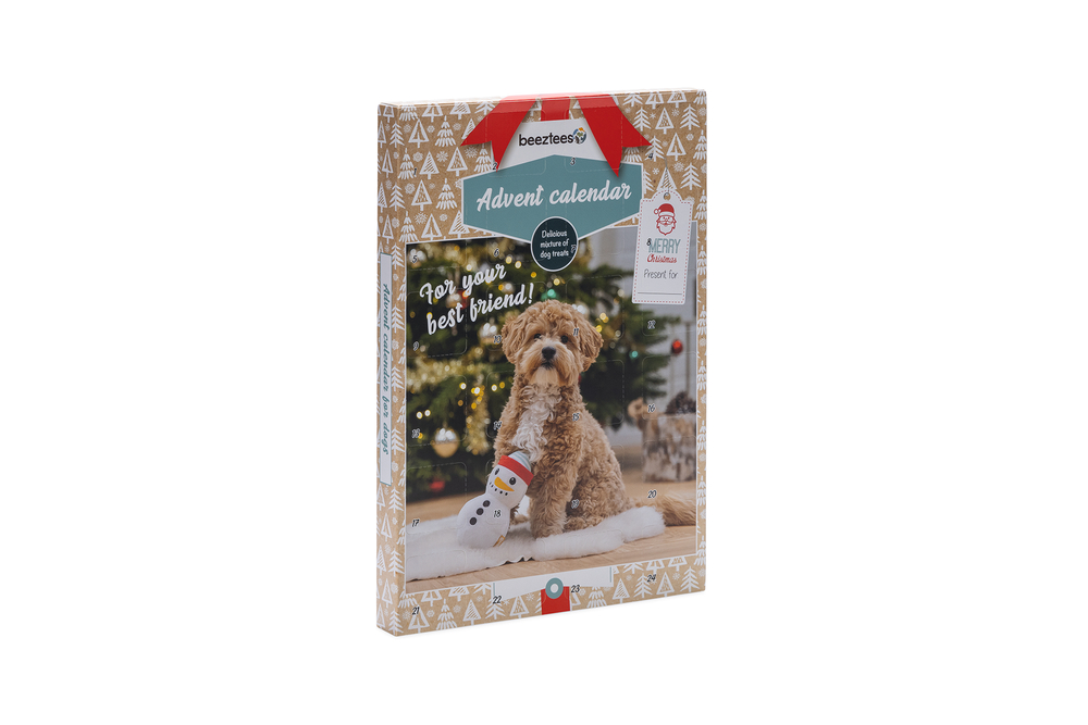 Beeztees Kerst Adventskalender Paw hond