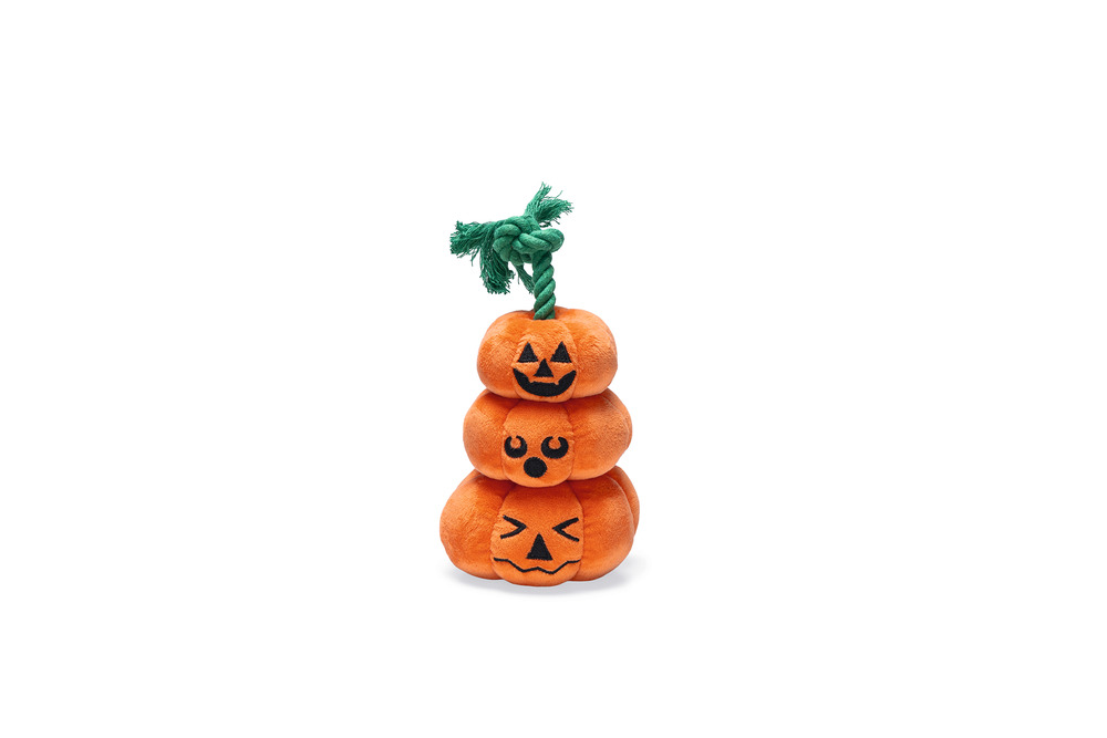 Beeztees Halloween Pompoenen met Touw hondenspeelgoed afbeelding